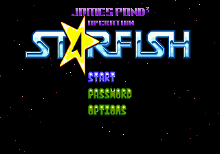 Заставка игры James Pond 3